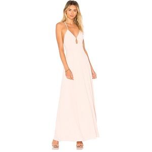house of harlow x revolve pink maxi dress